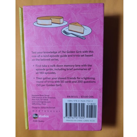 Golden Girls Trivia Deck and Episode Guide Game - Blanche Rose Dorothy Sophia - Picture 5 of 5